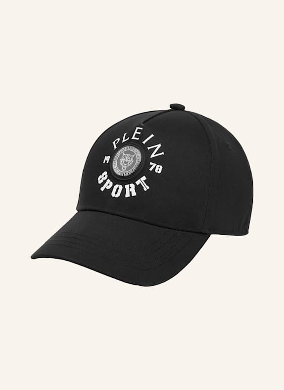 PLEIN SPORT Baseballkappe TIGER SCHWARZ
