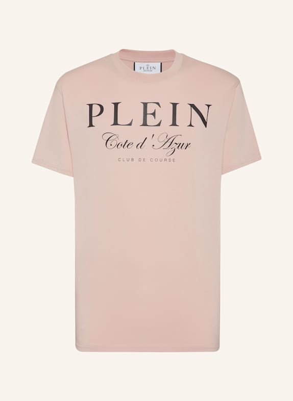 PHILIPP PLEIN T-Shirt Rundhalsausschnitt Ss ROSÉGOLD/ SCHWARZ