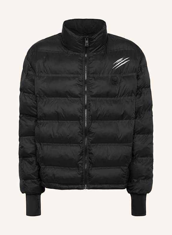 PLEIN SPORT Daunenjacke SCRATCH SCHWARZ