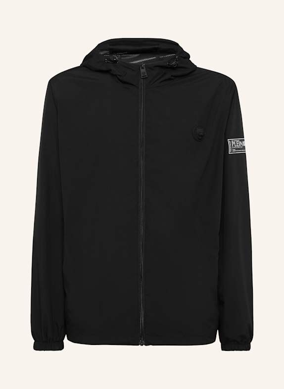 PLEIN SPORT Windbreaker SCHWARZ