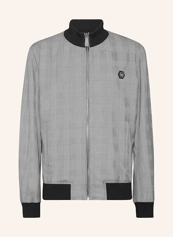 PHILIPP PLEIN PHILIPP PLEIN Checkered  Bomber SCHWARZ