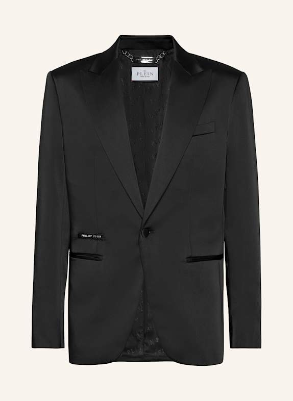 PHILIPP PLEIN PHILIPP PLEIN Satin Blazer Lord Fit LS SCHWARZ