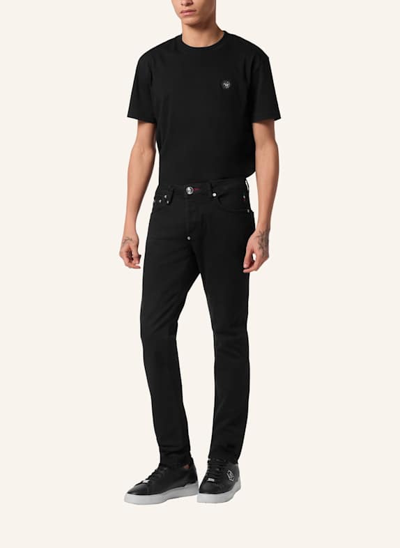 PHILIPP PLEIN Jeanshose SKULL SCHWARZ