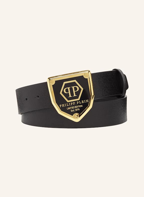 PHILIPP PLEIN PHILIPP PLEIN Gürtel HEXAGON SCHWARZ