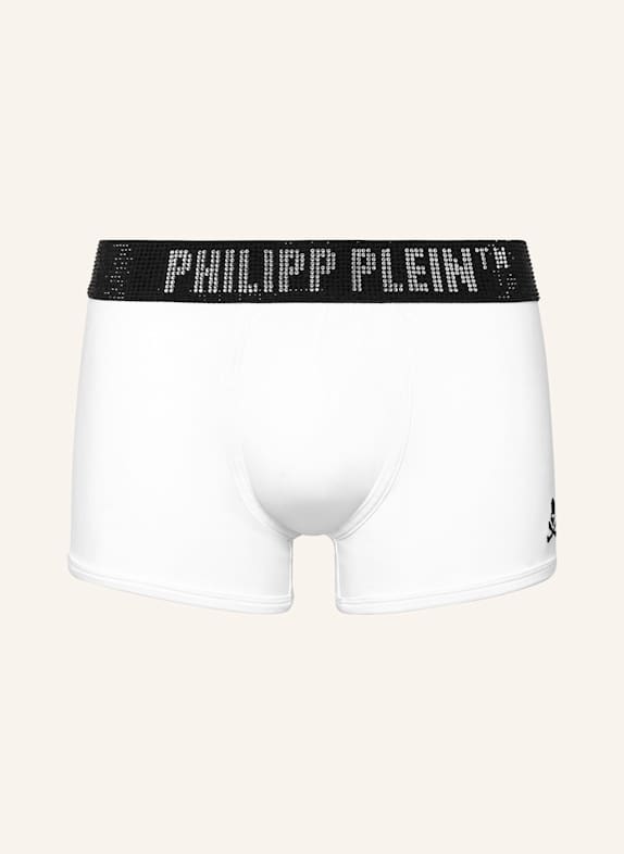 PHILIPP PLEIN Boxer WEISS/ SILBER