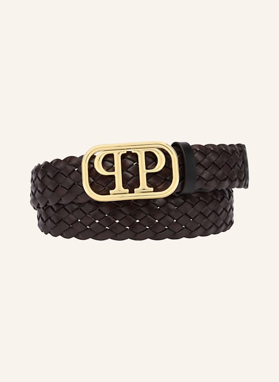 PHILIPP PLEIN Gürtel DUNKELBRAUN