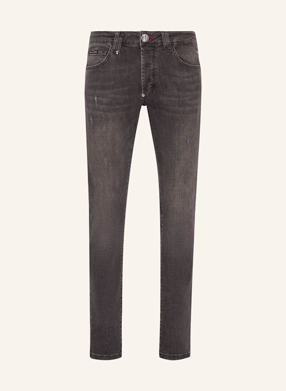 PHILIPP PLEIN Jeans Gerader Schnitt GRAU