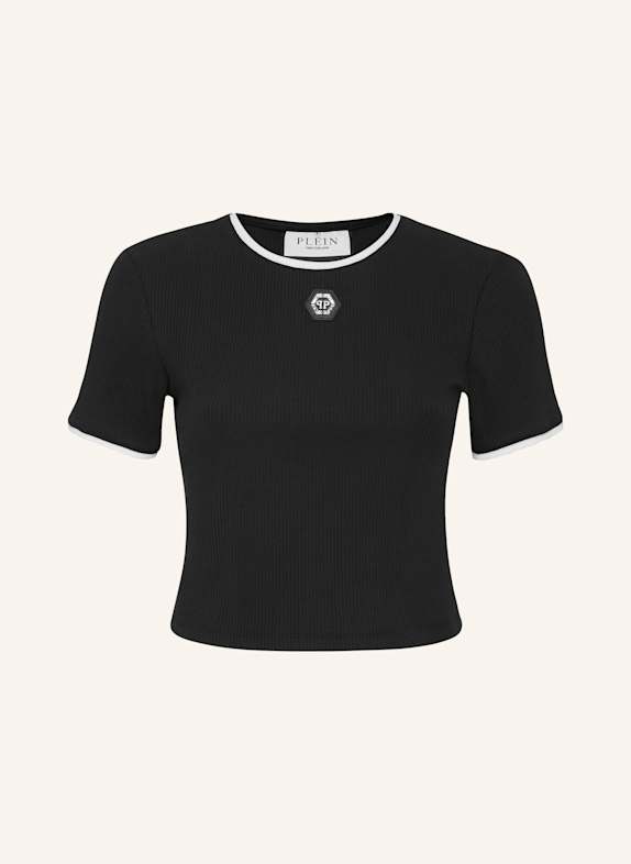 PHILIPP PLEIN T-Shirt Rundhalsausschnitt SCHWARZ