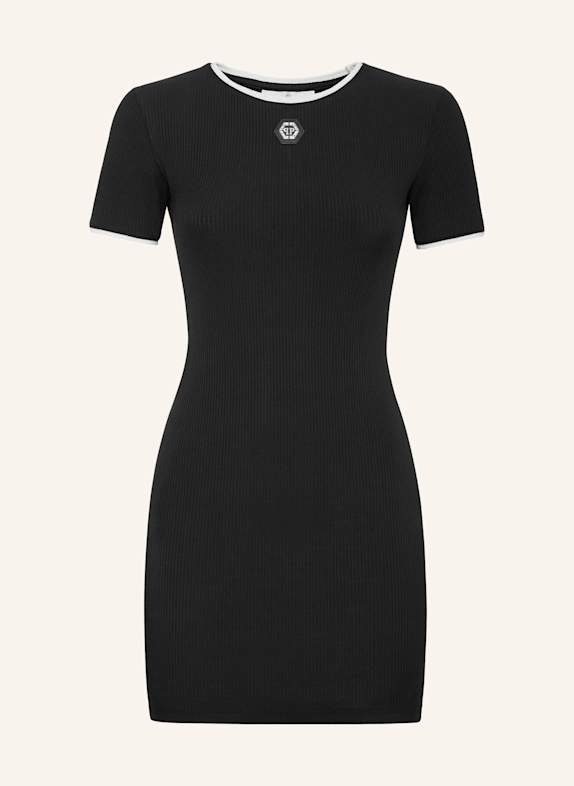 PHILIPP PLEIN Kurzes Kleid SCHWARZ