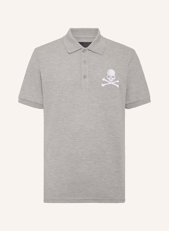 PHILIPP PLEIN PHILIPP PLEIN Poloshirt SKULL&BONES GRAU