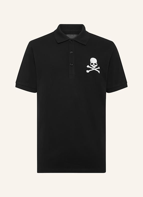 PHILIPP PLEIN PHILIPP PLEIN Poloshirt SKULL&BONES SCHWARZ