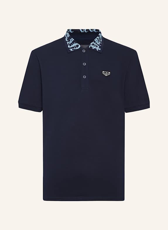 PHILIPP PLEIN PHILIPP PLEIN Poloshirt GOTHIC PLEIN DUNKELBLAU
