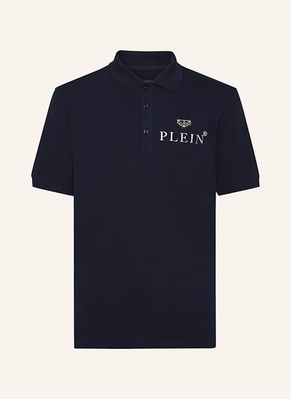 PHILIPP PLEIN PHILIPP PLEIN Poloshirt ICONIC PLEIN DUNKELBLAU