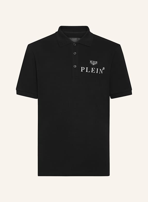 PHILIPP PLEIN Polohemd ICONIC PLEIN SCHWARZ