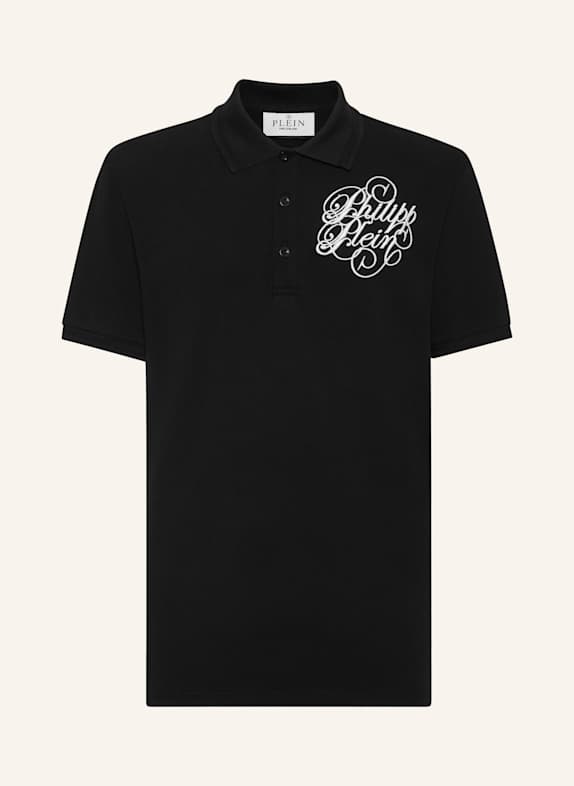 PHILIPP PLEIN Polohemd SCHWARZ