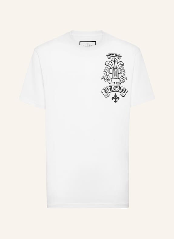 PHILIPP PLEIN PHILIPP PLEIN T-Shirt Rundhalsausschnitt TATTOO WEISS
