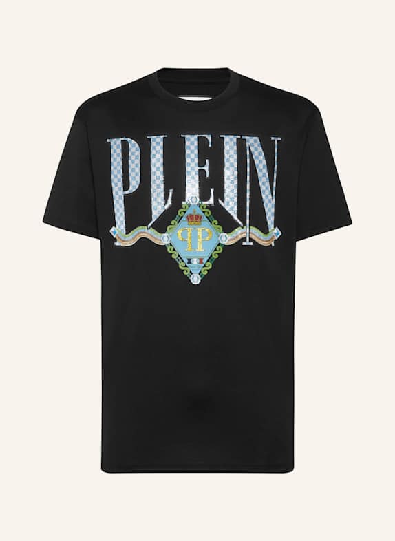 PHILIPP PLEIN T-Shirt Rundhalsausschnitt SCHWARZ