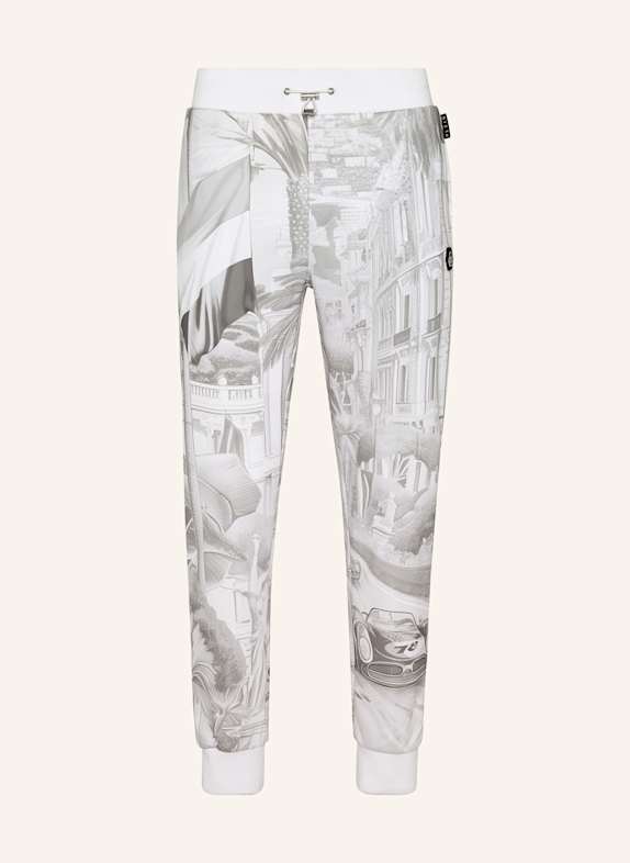 PHILIPP PLEIN Jogginghose BLAU/ GELB/ FUCHSIA