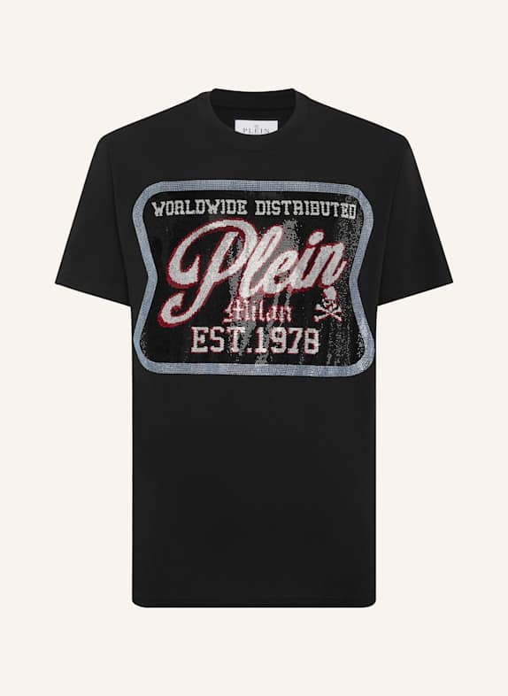 PHILIPP PLEIN PHILIPP PLEIN T-Shirt Rundhalsausschnitt Milan SCHWARZ