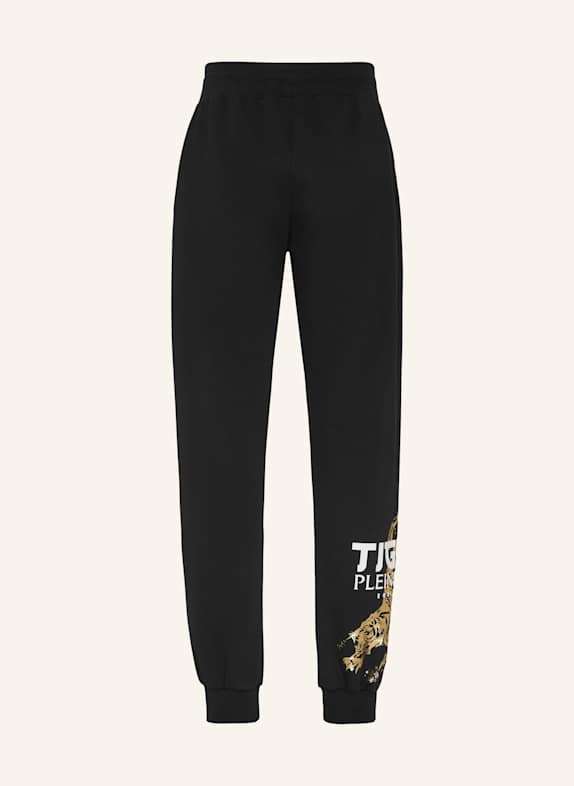PLEIN SPORT Jogginghose TIGER TOKYO SCHWARZ