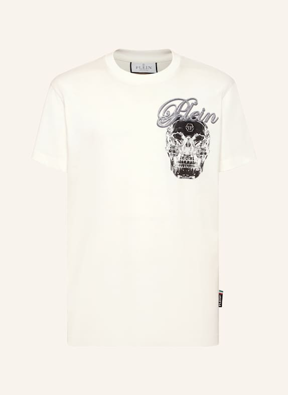 PHILIPP PLEIN T-Shirt Rundhalsausschnitt Ss SKULL SCHWARZ