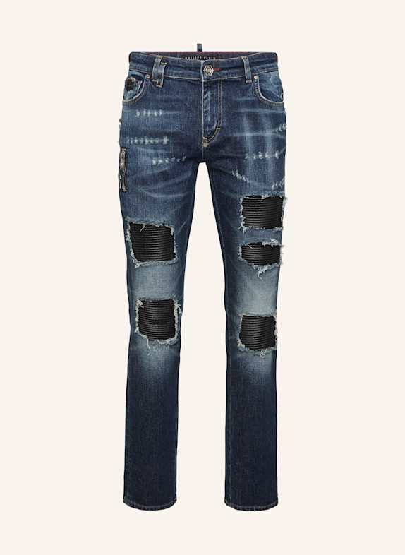 PHILIPP PLEIN Rockstar-Fit ROCK STAR BLAU