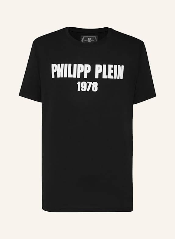 PHILIPP PLEIN T-Shirt Rundhalsausschnitt Ss SCHWARZ