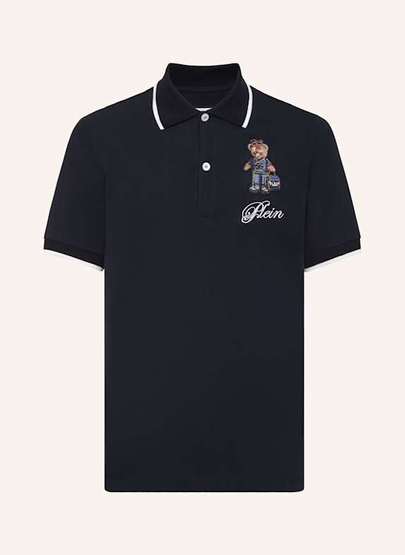 PHILIPP PLEIN Poloshirt Ss TEDDY DUNKELBLAU