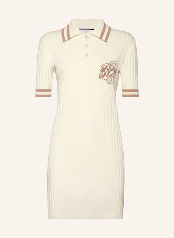 PHILIPP PLEIN Tageskleid aus Strick WEISS