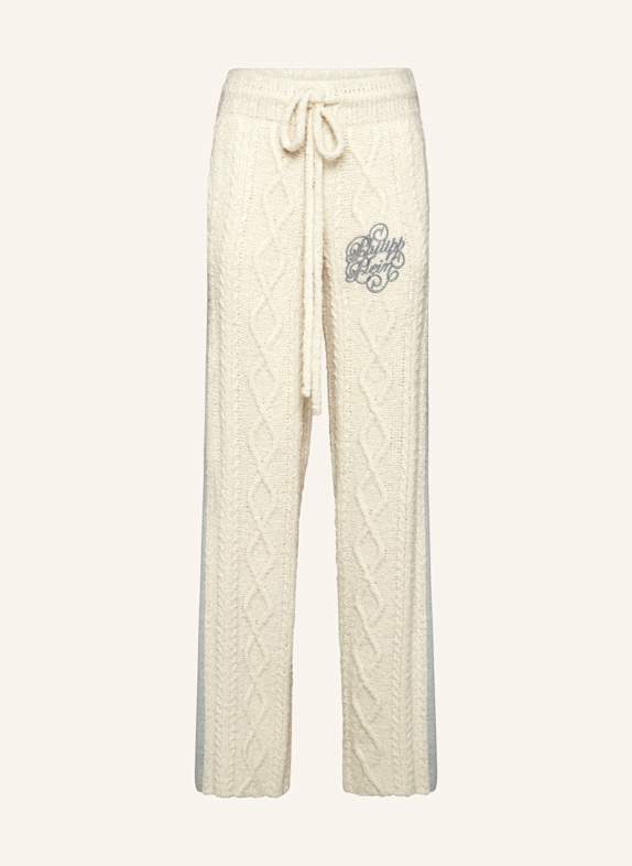 PHILIPP PLEIN Strick-Jogging-Hose SIGNATURE SCHWARZ