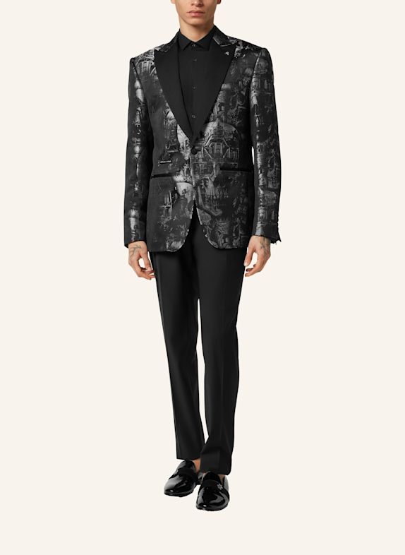 PHILIPP PLEIN Blazer im Lord Fit SKULL SCHWARZ