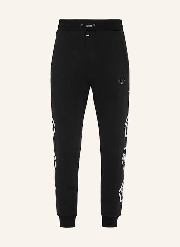 PHILIPP PLEIN Jogginghosen HEXAGON SCHWARZ
