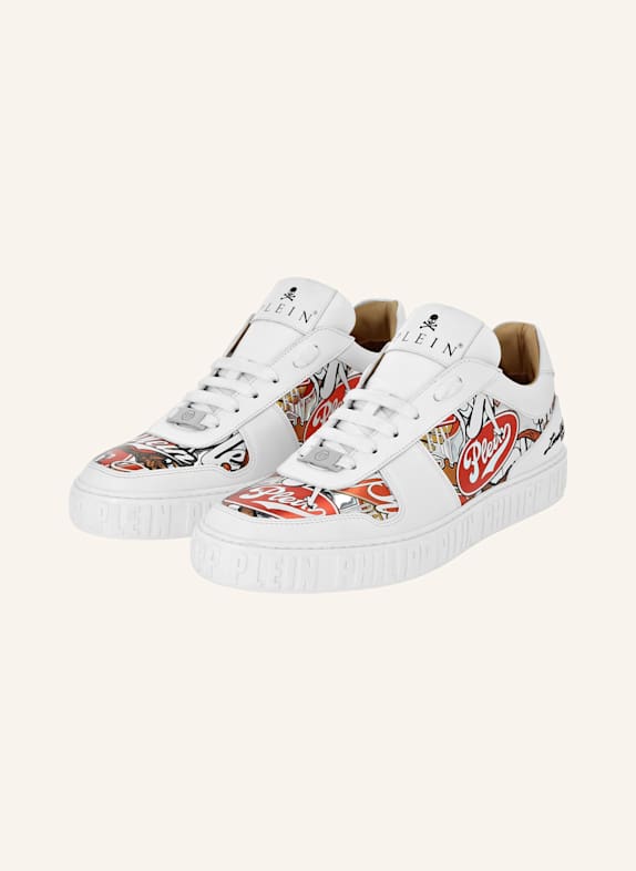 PHILIPP PLEIN Lo-Top Turnschuhe EAGLE WEISS