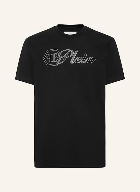 PHILIPP PLEIN T-Shirt Rundhalsausschnitt Ss SCHWARZ