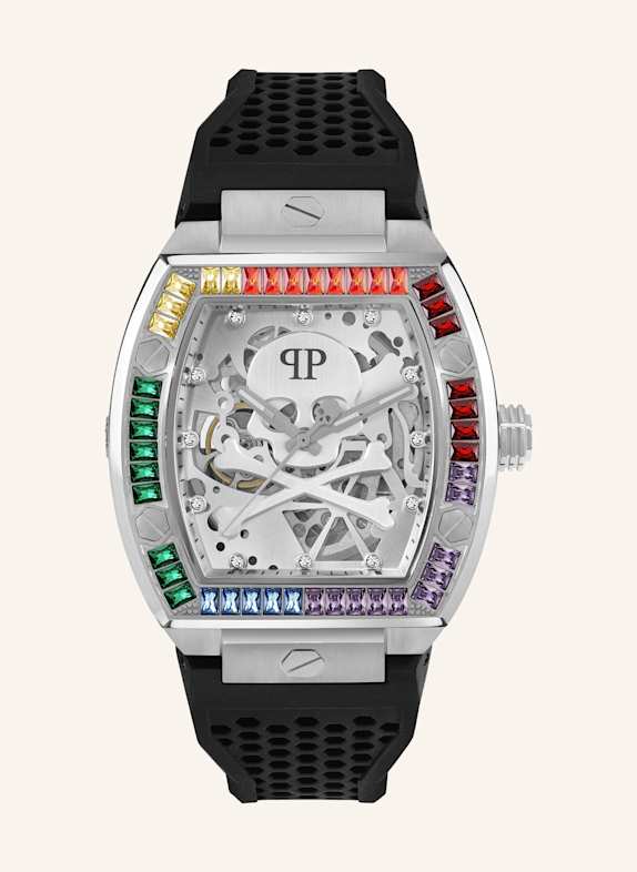 PHILIPP PLEIN PHILIPP PLEIN Uhren SKELETON SCHWARZ/ SILBER