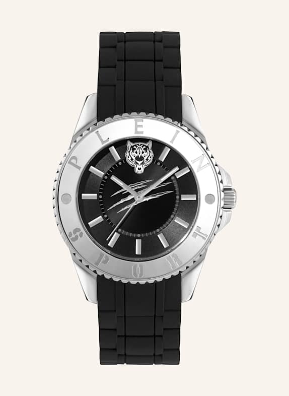PLEIN SPORT Uhren GLAM SCHWARZ/ SILBER