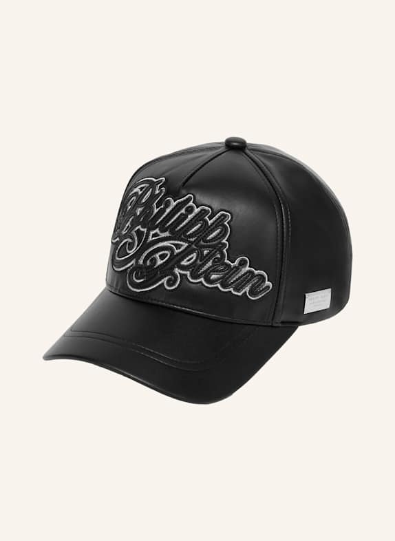 PHILIPP PLEIN Baseballkappe SIGNATURE SCHWARZ