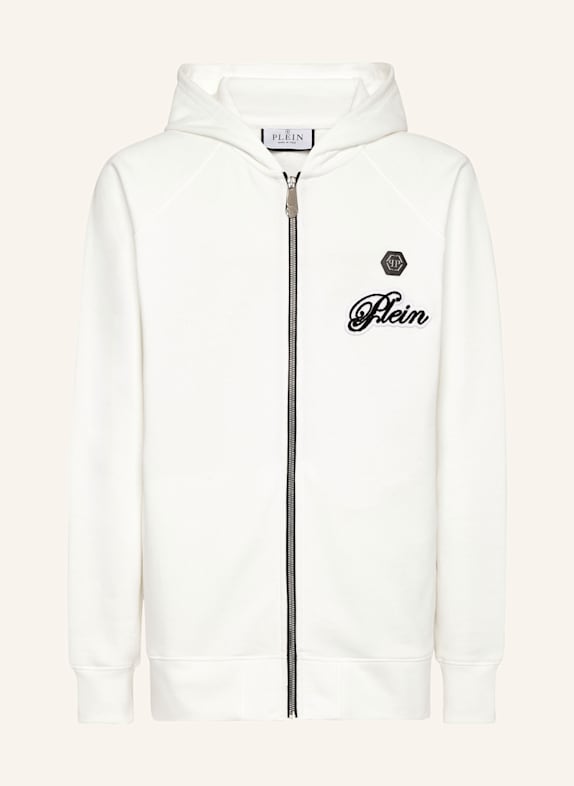 PHILIPP PLEIN Kapuzen-Sweatjacket SIGNATURE SCHWARZ