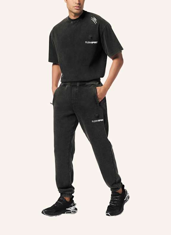 PLEIN SPORT Jogginghose SCHWARZ
