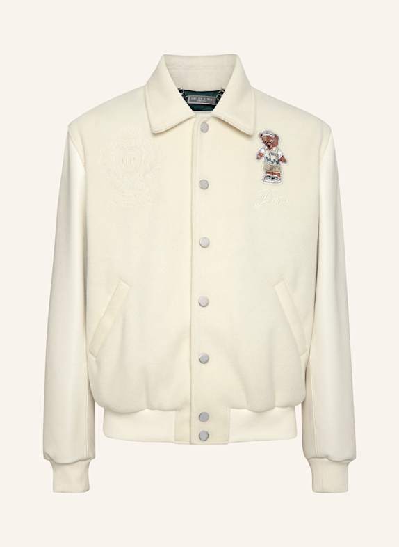 PHILIPP PLEIN PHILIPP PLEIN Lederblouson TEDDY SCHWARZ