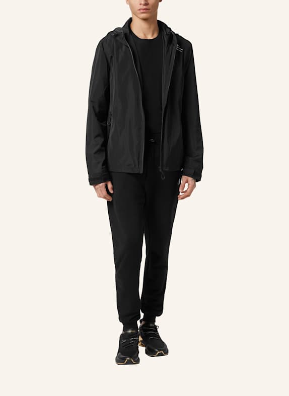 PLEIN SPORT Windbreaker SCHWARZ