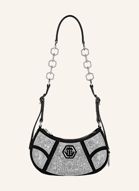 PHILIPP PLEIN Schultertasche SCHWARZ