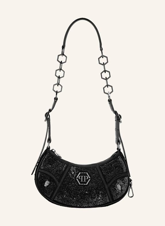 PHILIPP PLEIN Schultertasche SCHWARZ