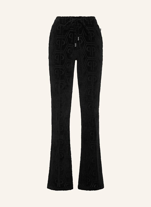 PHILIPP PLEIN Jogginghosen MONOGRAM SCHWARZ