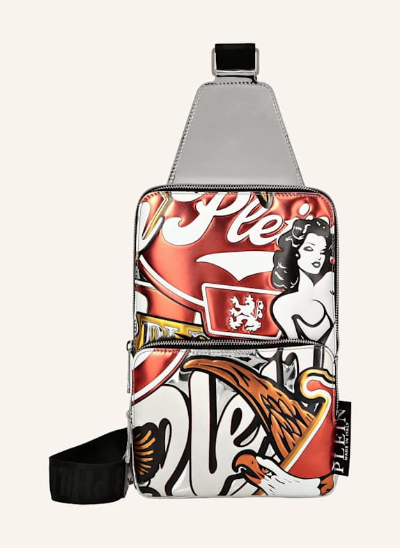 PHILIPP PLEIN PHILIPP PLEIN Embossed Cross-Body Bag 3D Plein ROT