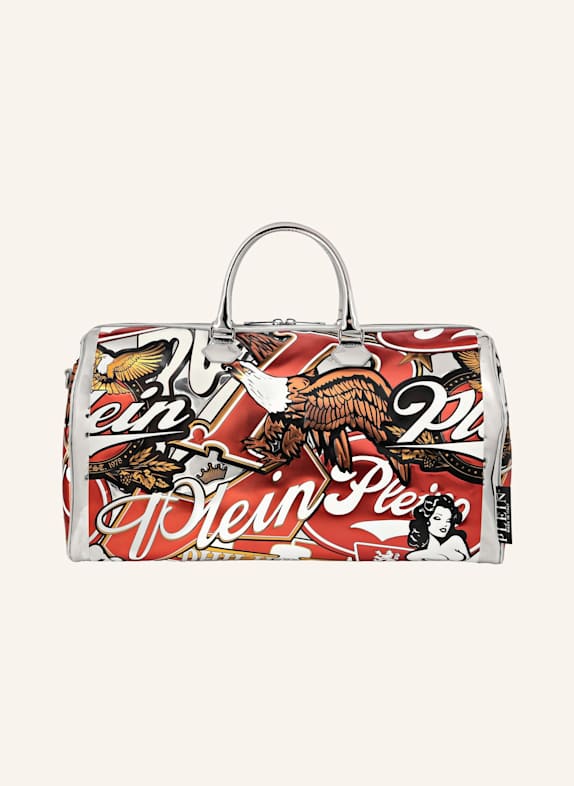 PHILIPP PLEIN Medium Reisetasche ROT