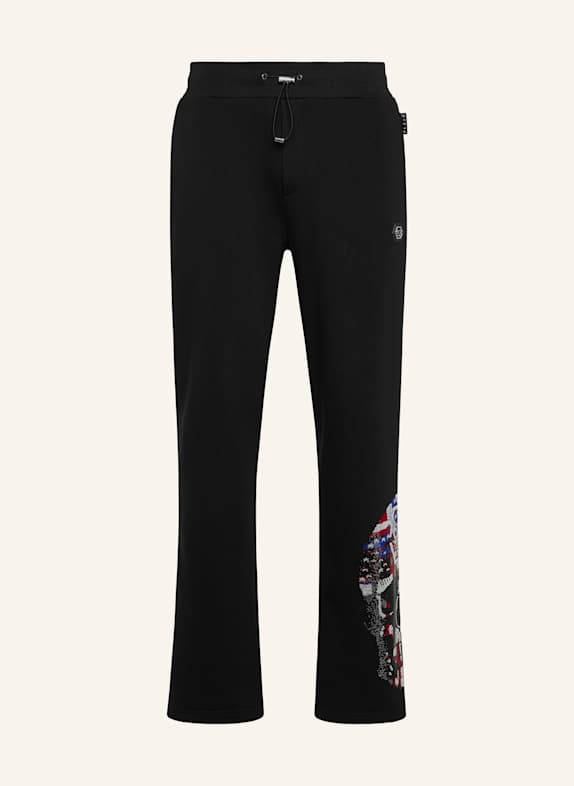 PHILIPP PLEIN Jogginghosen SKULL SCHWARZ