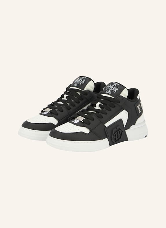 PHILIPP PLEIN Lo-Top Turnschuhe PHANTOM KICKS WEISS