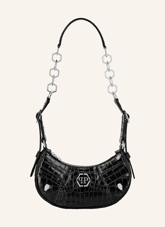 PHILIPP PLEIN PHILIPP PLEIN Half-moon Bag Cocco SCHWARZ