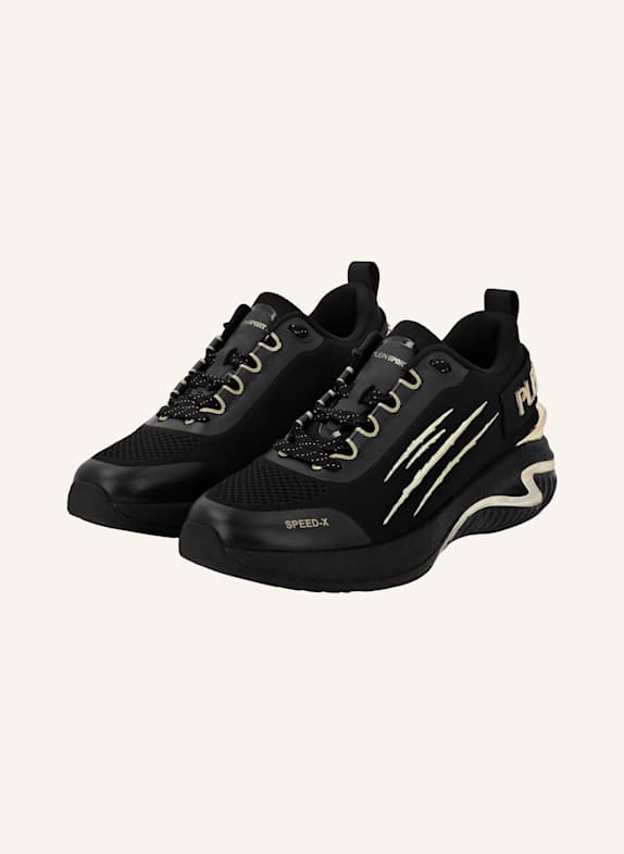 PLEIN SPORT Läufer Sneaker SCHWARZ